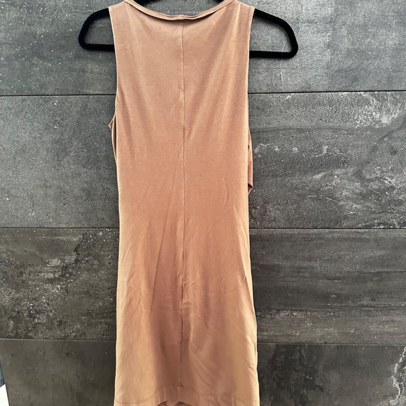 Brunello Cucinelli ruched beige dress US size M' - Picture 6 of 10